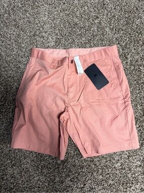 Fabletics Men's Coral Pink Shorts